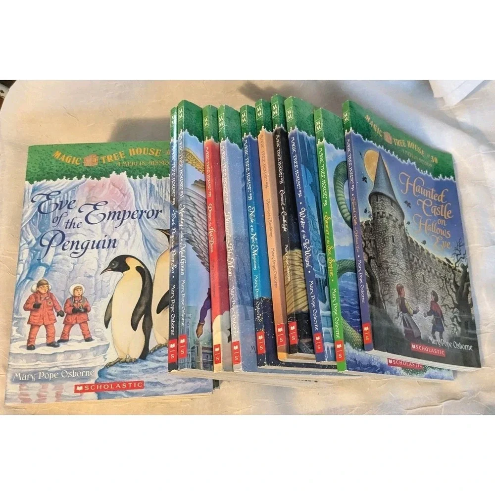 Magic Tree House Books Lot Of 18 Mary Pope Osnorne 30 - 48 Set Chapter Series